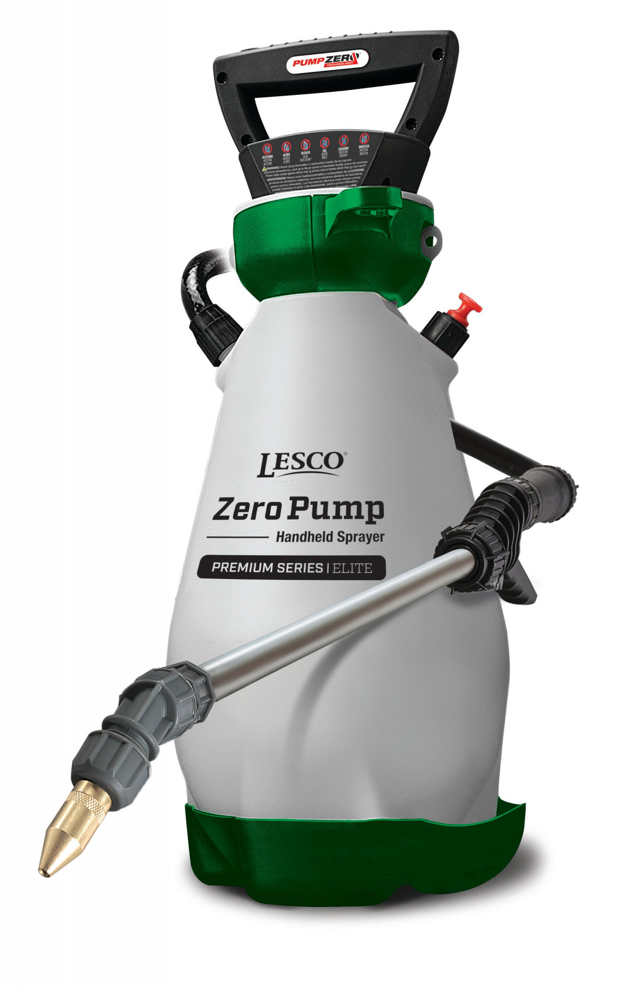 LESCO® Zero Pump, 2 Gal, Elite Premium Series,Lith-Ion Battery Powered Sprayer, Model 190594