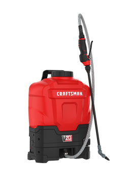 Craftsman® 20V* Lithium-ion Battery Powered Backpack Sprayer, Model CMXCAFG190682