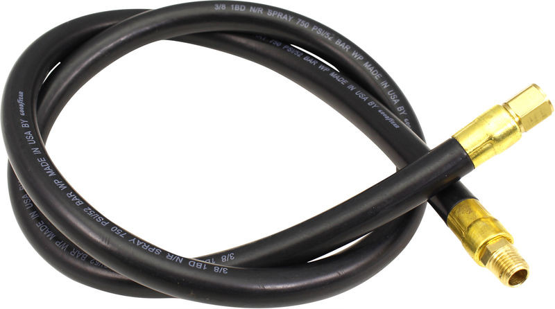 Smith Performance™ 182891 Nylon Lined; Synthetic Fiber Reinforced Rubber Hose with Brass Fittings