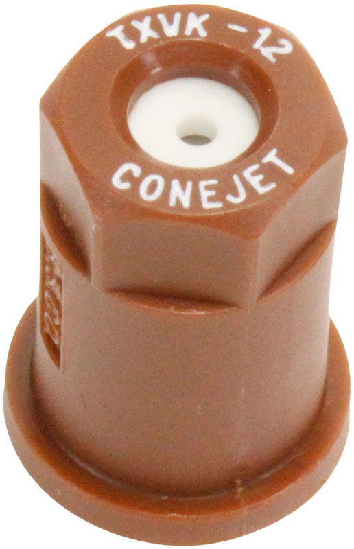 Smith Performance Sprayers 182941 #12 Brown Poly Conical Nozzle Tip with Ceramic Insert:  .20 GPM- 80° FAN; TXVK12
